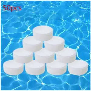 50Pcs Tablets Desinfectant Chlore pour eau piscineVendu parcdiscount