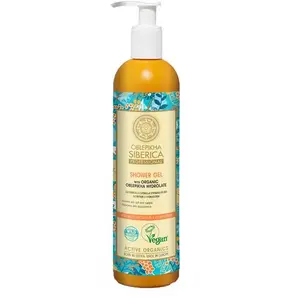 Natura Siberica Oblepikha gel douche, fraîcheur énergisante 400 ml pas cher
