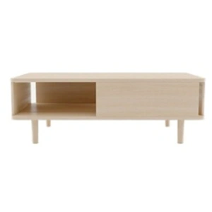 Table Basse Design Hillen 125cm Naturel pas cher