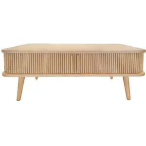 Comparateur de prix : Woodman Table basse en bois - Bois clair
