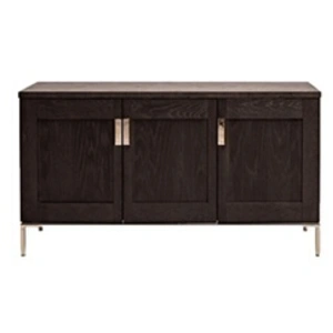 Paris Prix Buffet Design 3 Portes "Pimlico" 150cm Charbon pas cher