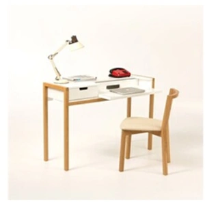 Comparateur de prix : Paris Prix Bureau Design en Bois "Farringdon" 122cm Naturel