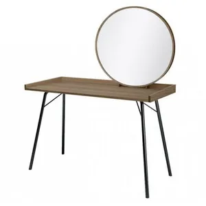 Coiffeuse Design En Bois "rayburn" 115cm Marron - Paris Prix pas cher