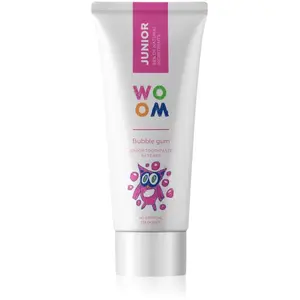 WOOM Junior Bubblegum dentifrice pour enfants 50 ml pas cher