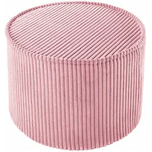 Comparateur de prix : Wigiwama Pouf Pink Mousse velours côtelé