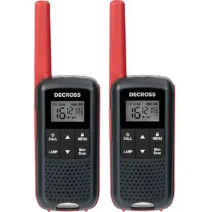 Comparateur de prix : DECROSS DC63 Rot 2er-Set DC6313104302000 Talkie-walkie PMR