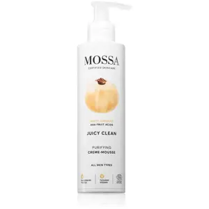 Mossa Juicy Clean White Currant Purifying Creme-Mousse 190ml pas cher