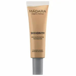 MÁDARA - Fond de teint semi-mat aux peptides 30 ml Marron clair unisex pas cher