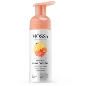 MOSSA Glow Cocktail Cleansing Foam 150ml pas cher