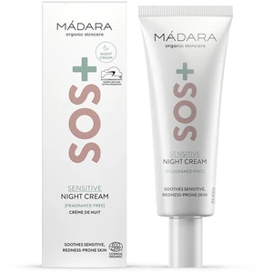 Comparateur de prix : MÁDARA Sos+ Sensitive Crème de Nuit Bio 70ml