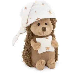 Jouets orange peluche hérisson 25 cm - Hedgehog sweet dreams pas cher