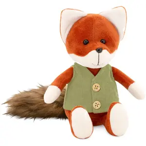 Peluche renard Orange Jouet 25 cm - Renard pas cher