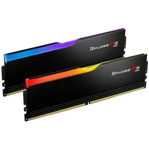 Comparateur de prix : G.Skill Ripjaws M5 RGB 96 Go (2 x 48 Go) DDR5 5200 MHz CL40 - Noir