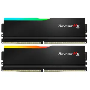 Comparateur de prix : Mémoire RAM G.Skill Ripjaws M5 RGB 64 Go DDR5 6400 MHz CL32 - Blanc