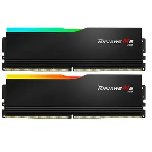 Comparateur de prix : G.Skill Ripjaws M5 RGB 64 Go (2 x 32 Go) DDR5 6000 MHz CL30 - Noir