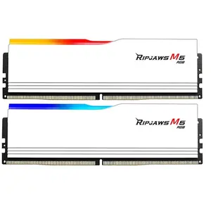 G.Skill Ripjaws M5 RGB 32 Go (2 x 16 Go) DDR5 6400 MHz CL32 - Blanc pas cher
