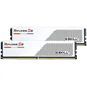 Comparateur de prix : G.Skill Ripjaws S5 White - 2 x 16 Go (32 Go) - DDR5 6400 MHz - CL36