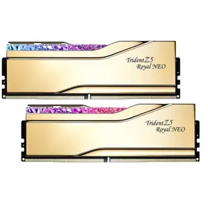 Comparateur de prix : G.Skill Trident Z5 Royal Neo Or - 2 x 16 Go (32 Go) - DDR5 8000 MHz - CL38
