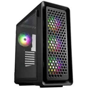 Boitier PC Grand Tour ATX FSP CUT593P RGB avec panneau vitré - Noir