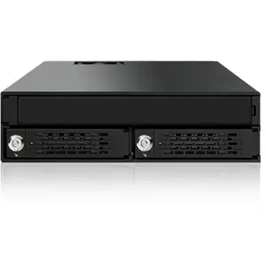 Rack ICY DOCK MB994IKO-3SB aluminium noir ventilateur 2,5" ODD 5,25 pas cher