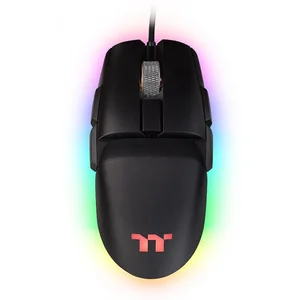 Comparateur de prix : THERMALTAKE ARGENT M5 RGB SOURIS AMBIDEXTRE USB TYPE-A OPTIQUE 16000 D