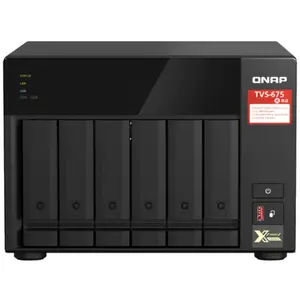 Comparateur de prix : QNAP TVS-675-8G NAS KX-U6580 6 Baies Serveur de Stockage