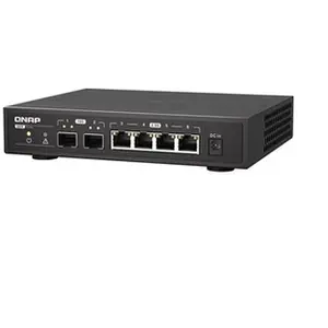 Comparateur de prix : QNAP QSW-2104-2S commutateur réseau Non-géré 2.5G Ethernet Noir