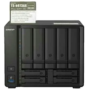 Comparateur de prix : QNAP TS-H973AX-32G serveur de stockage NAS Tower Ethernet/LAN Noir V1500B