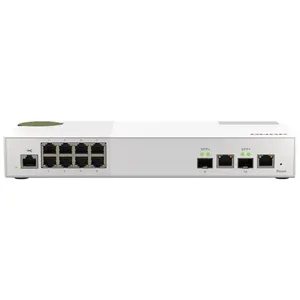 QNAP QSW-M2108-2C commutateur réseau Géré L2 2.5G Ethernet Gris