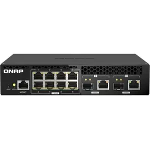 Comparateur de prix : QNAP QSW-M2108R-2C - commutateur - 10 ports - Gere - Montable sur rack