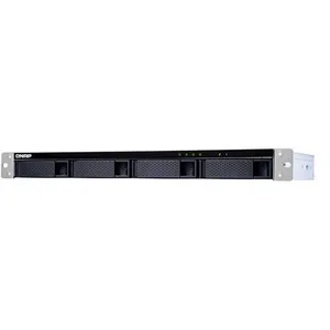 Comparateur de prix : QNAP TL-R400S Boîtier de disques de Stockage Boîtier Disque Dur/SSD Noir, Gris 2.5/3.5"
