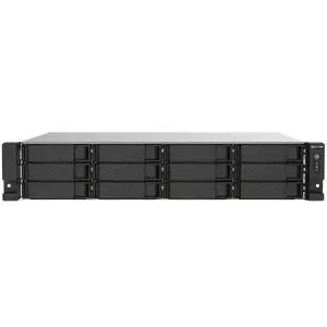 Comparateur de prix : QNAP TS-1273AU-RP-8G serveur de stockage NAS Rack (2 U) Ethernet/LAN Noir, Gris