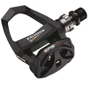 Comparateur de prix : Exustar Cliquez Pedal Race Route Clipless 9/16 pouces noir par set