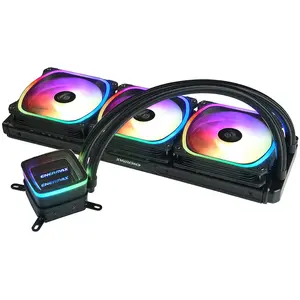 Comparateur de prix : Kit de refroidissement liquide Enermax AQUAFUSION ADV ARGB 360 mm noir