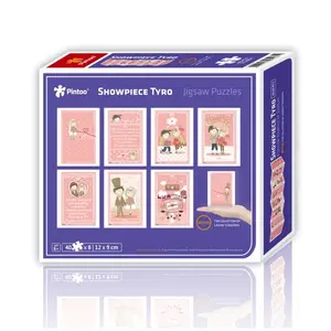 Pintoo 8 Puzzles 40 Pièces en Plastique - Showpiece - The Collection o...Vendu pargo-puzzle