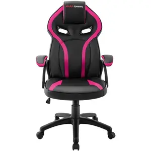 Comparateur de prix : Chaise de jeu Mars Gaming MGC118BPK Noir Rose