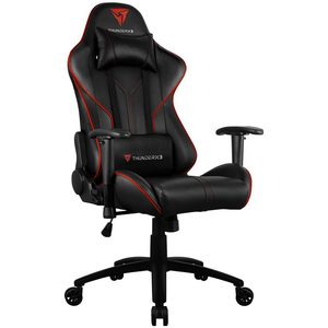 ThunderX3 RC3 Hex Fauteuil de Gaming, Faux Leather, Noir/Rouge, Unique