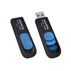 Clé USB 16GB Adata DashDrive Serie UV128 Noir et BleuVendu parfnac