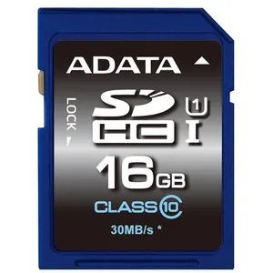 ADATA Premier SDHC UHS-I U1 Class10 16GB 16 Go Classe 10 pas cher