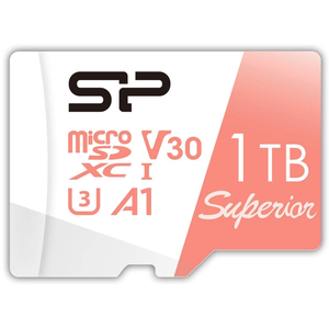 silicon-power Silicon power superior pro micro sdxc 1to uhs-1 u3 + ada... pas cher