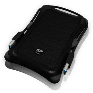 Silicon-Power Disque dur externe 2.5" Silicon Power Armor A30 1 To Noir - USB 3.0 pas cher