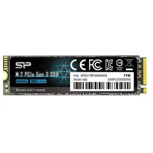 Silicon Power P34A60 1 To M.2 PCI Express NVMe SLC pas cher