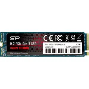 Silicon Power P34A80 1,02 To M.2 PCI Express 3.0 NVMe SLC pas cher