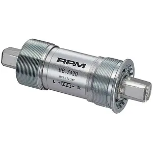 FSA Power Pro JIS Pédalier carré Argenté 73 mm 122,5 mm pas cher
