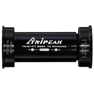 Tripeak Cuvettes De Boîtier De Pédalier Twistfit Pf Bb86 Shimano Steel 86/92 mm pas cher