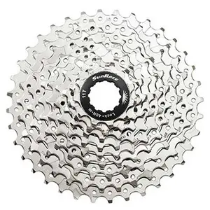 Comparateur de prix : Cassette 9v. sunrace chrome - 11-32dts (compatible shimano)