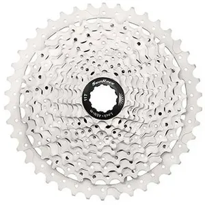 Comparateur de prix : Cassette VTT 10V 11/42 Dents Acier Argent Compatible Shimano - SUNRACE