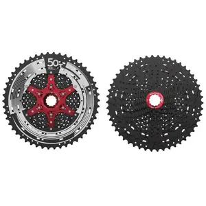 Comparateur de prix : Cassette Index SunRace MZ90 12sp 12 vitesses 11-50T Noir Chrome