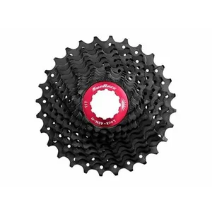 SunRace cassette Csrx111s 11S 11-28T acier noir/rouge pas cher