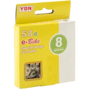 Chaine Special Ebike 1/2" X 3/32" - 136 Maillons 8 Vitesses Yaban S8e Dha pas cher